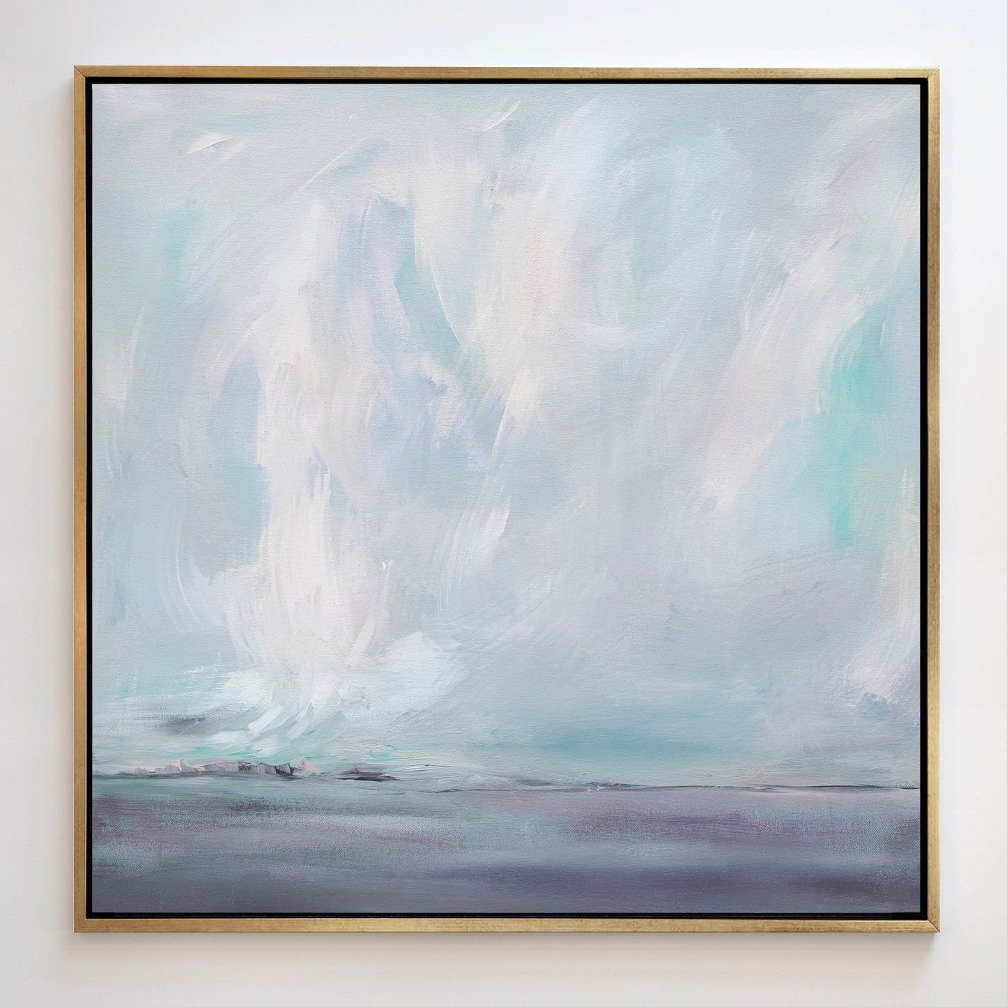 Smokey Quiet in the Distance - Canvas Print