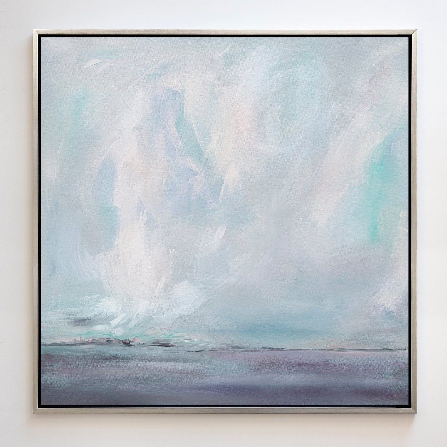 Smokey Quiet in the Distance - Canvas Print