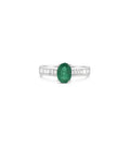 Emerald & Diamond Ring