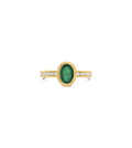 Emerald & Diamond Ring