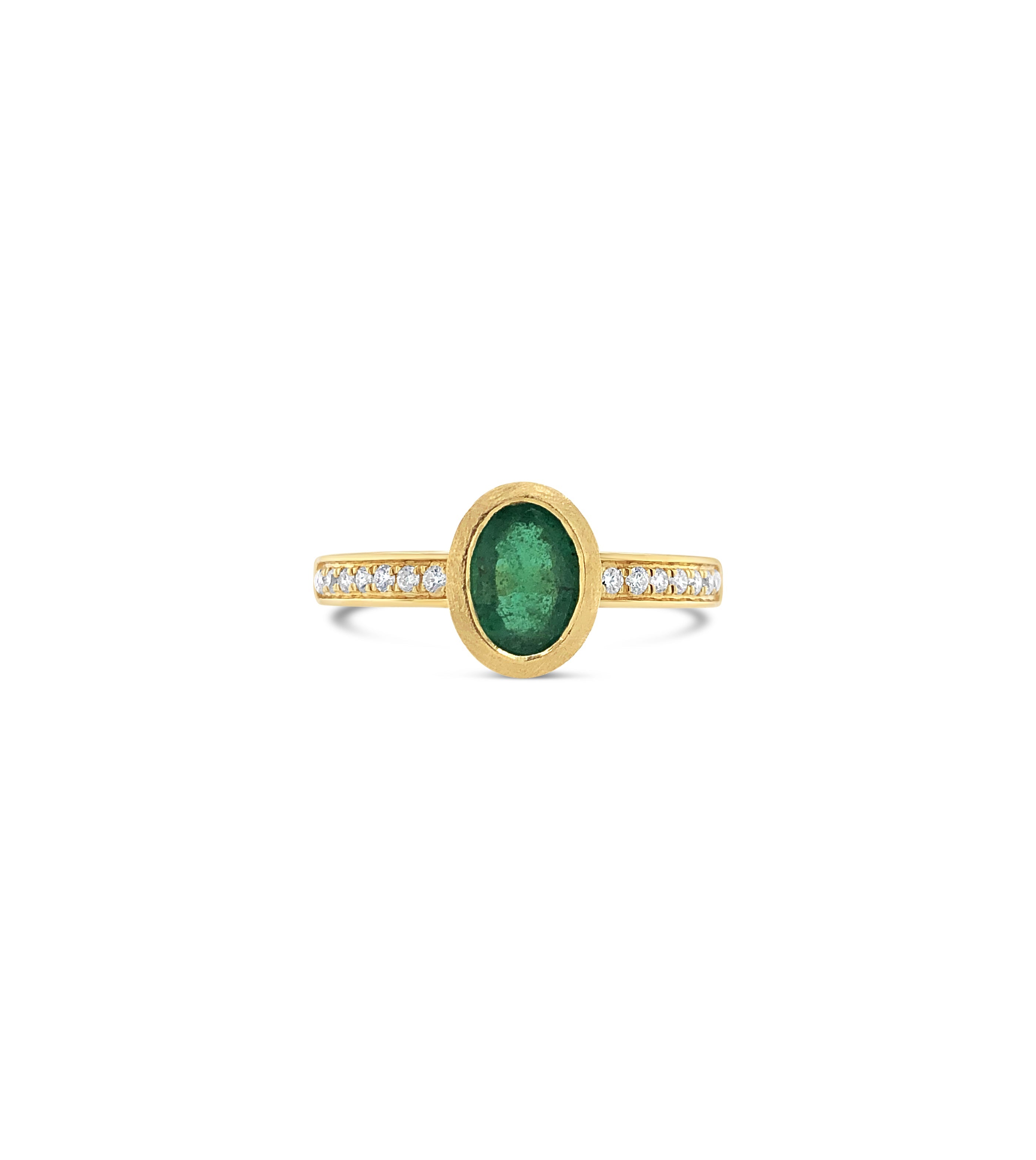 Emerald & Diamond Ring