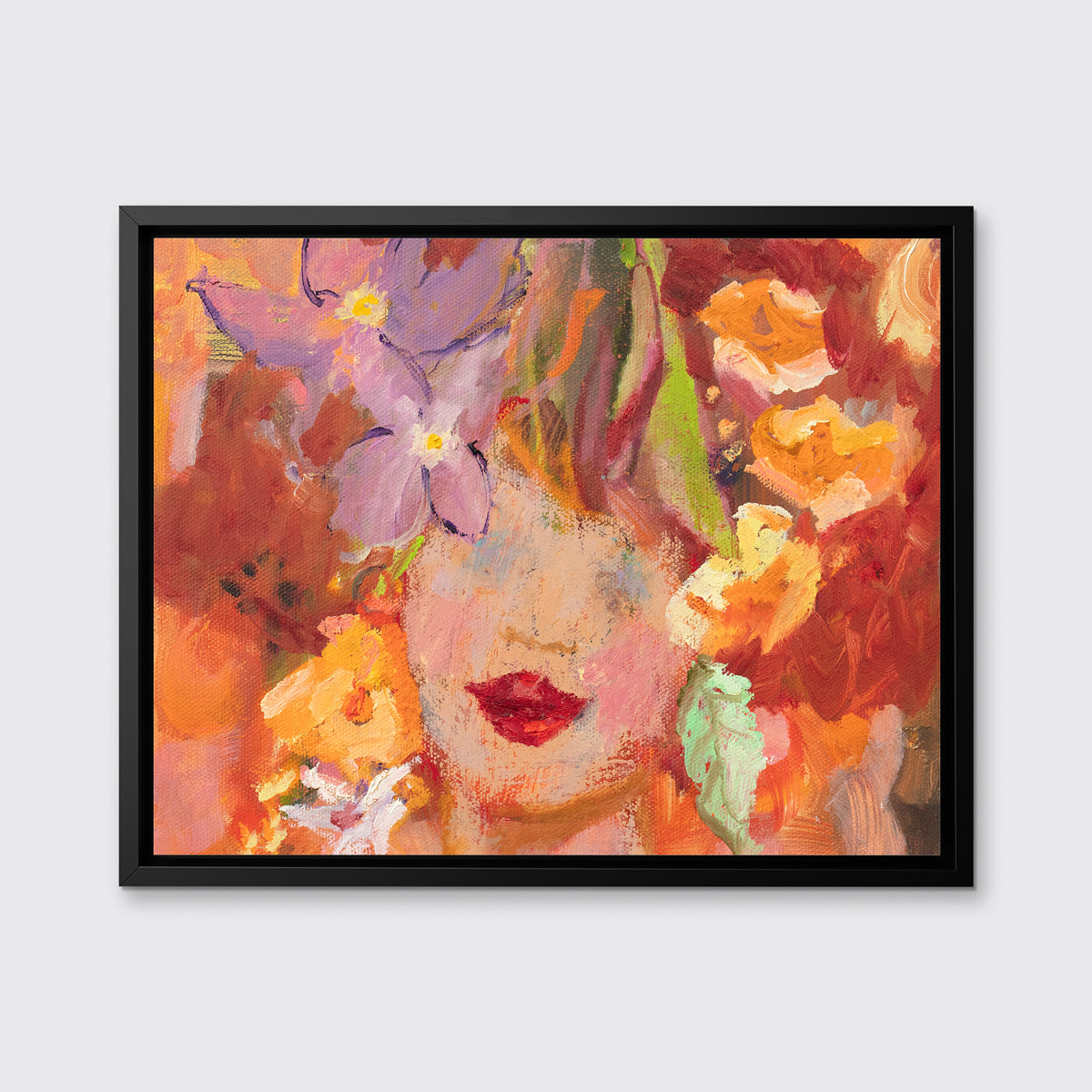 Redhead - Open Edition Canvas Print