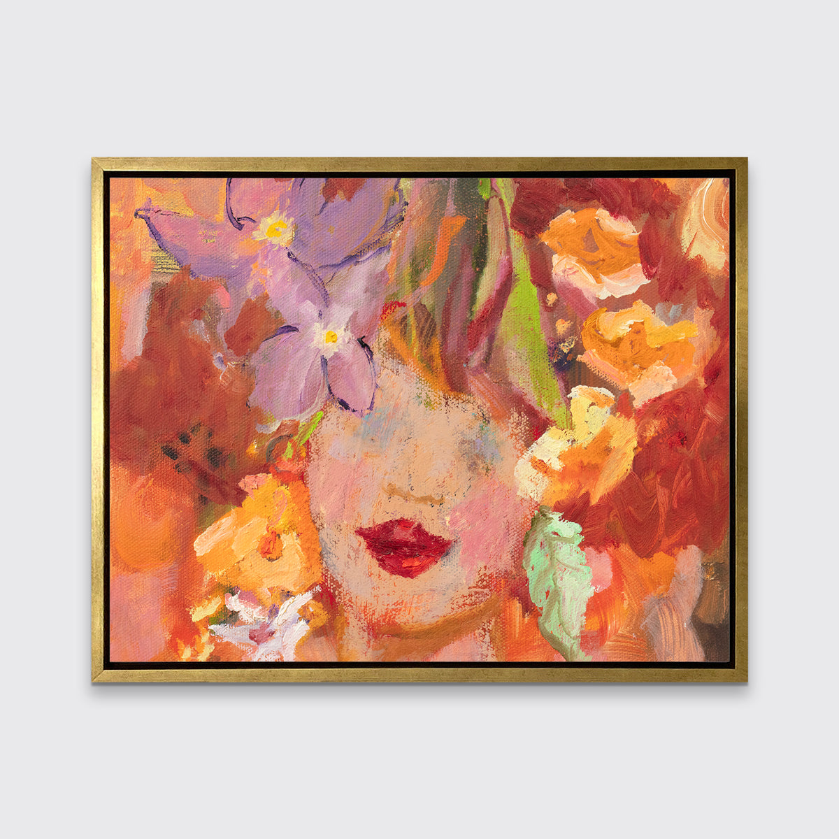 Redhead - Open Edition Canvas Print