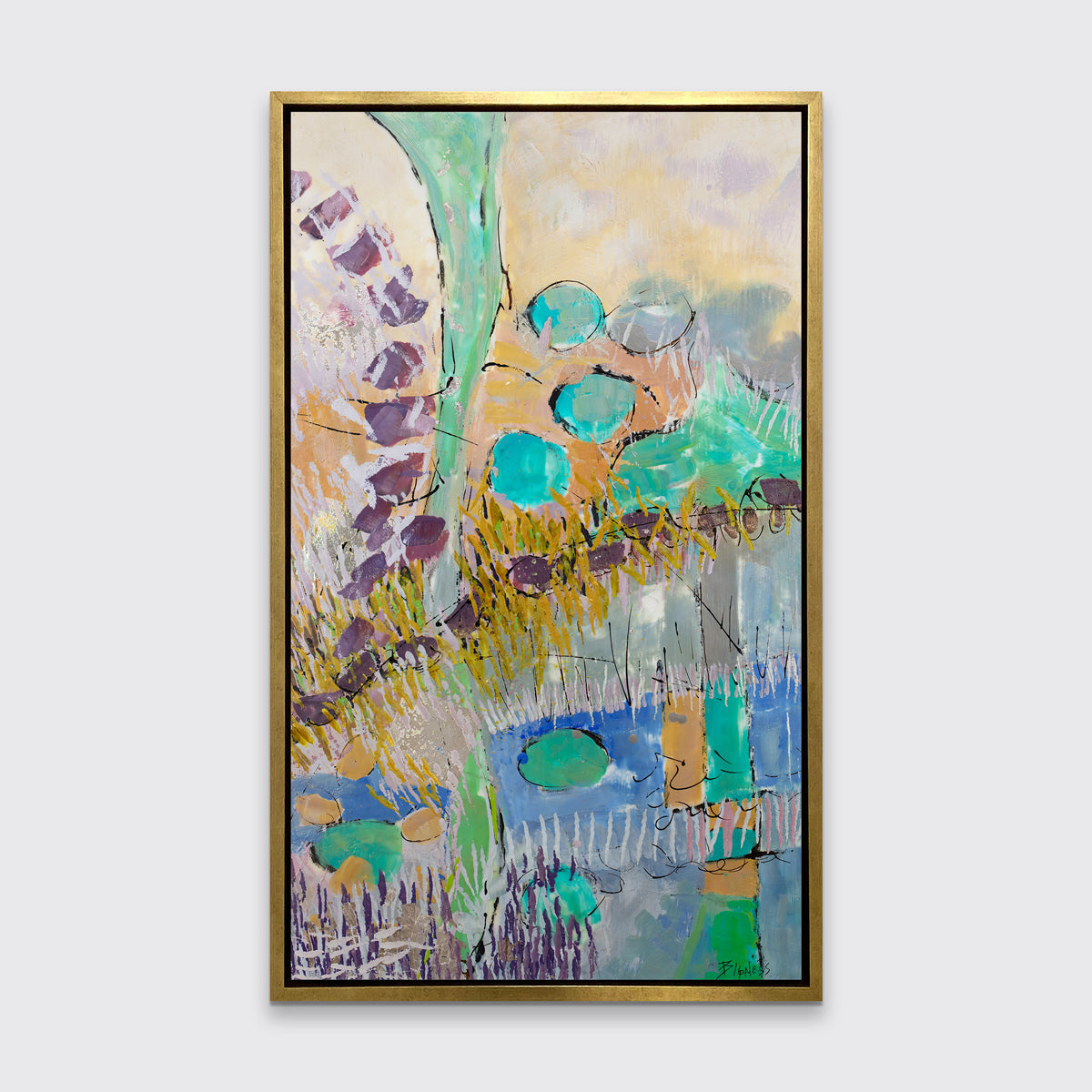 River Walk - Open Edition Canvas Print