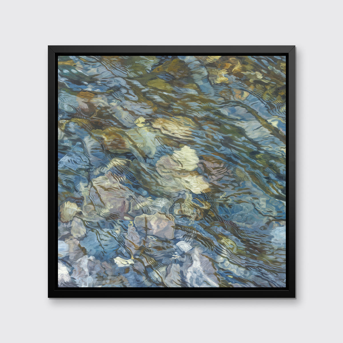 Riverbed 4 - Limited Edition Canvas Print