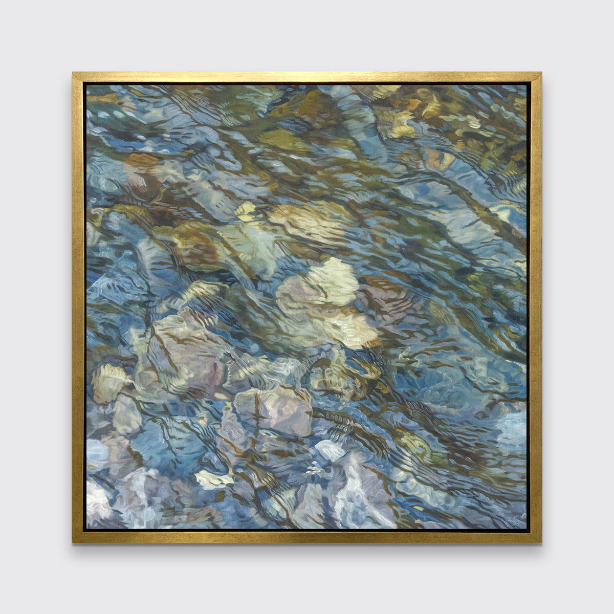 Riverbed 4 - Limited Edition Canvas Print