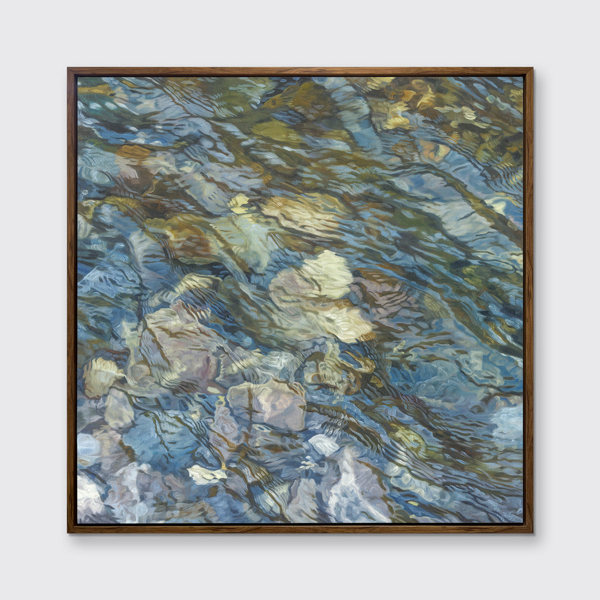 Riverbed 4 - Limited Edition Canvas Print