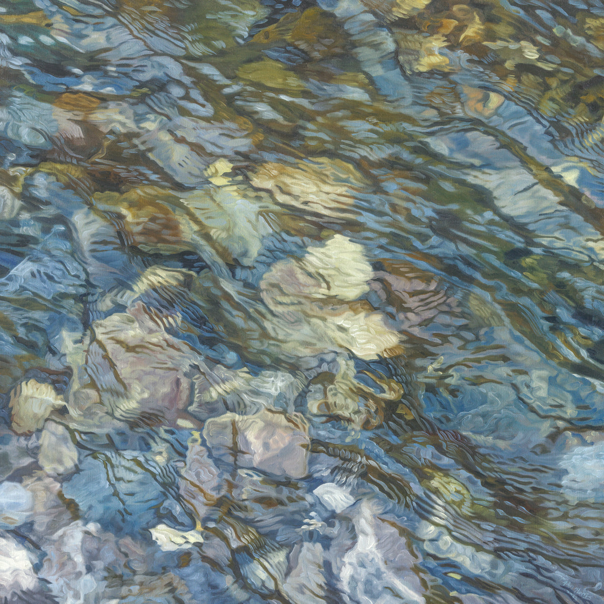 Riverbed 4 - Limited Edition Canvas Print