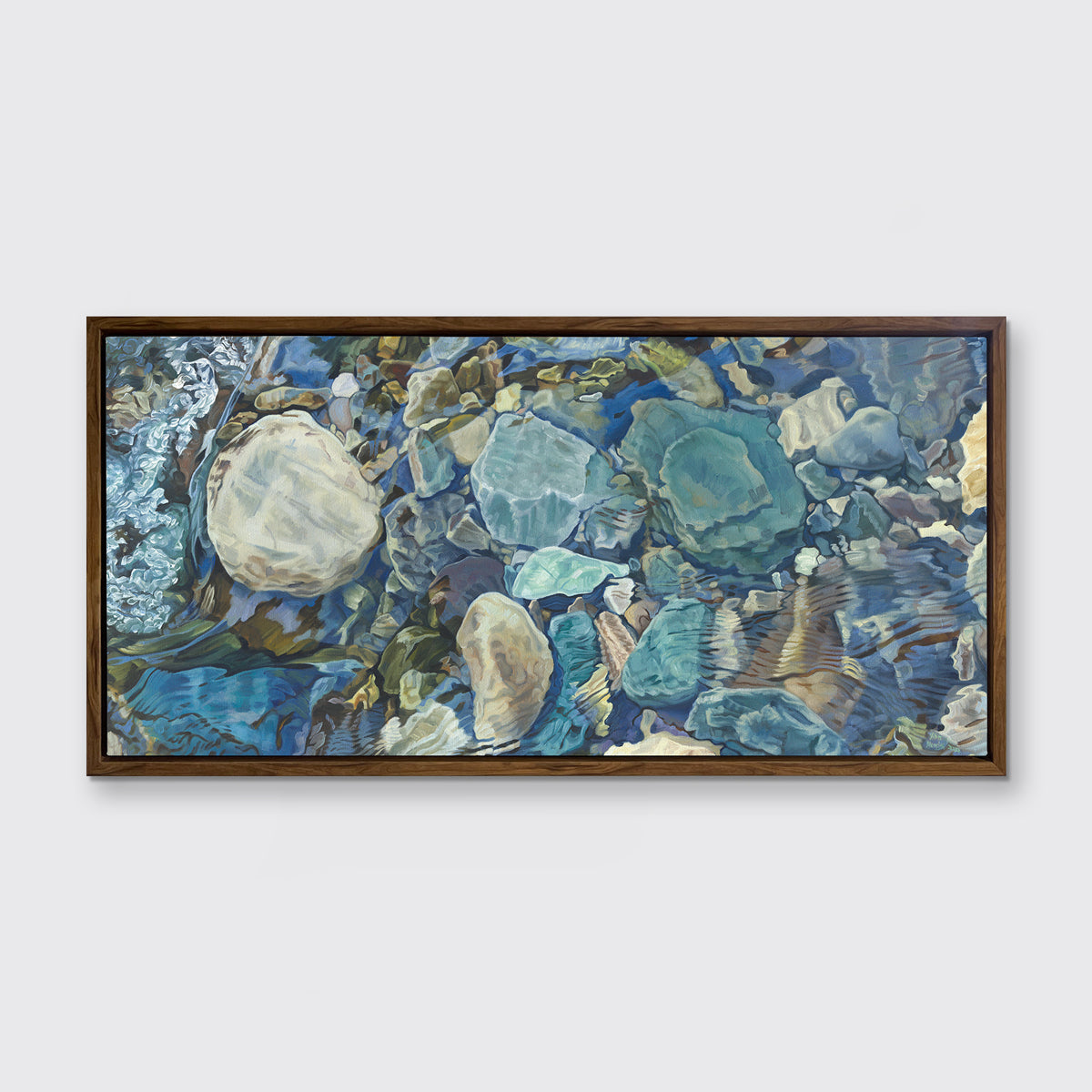 Rocky River 8 - Limited Edition Canvas Print