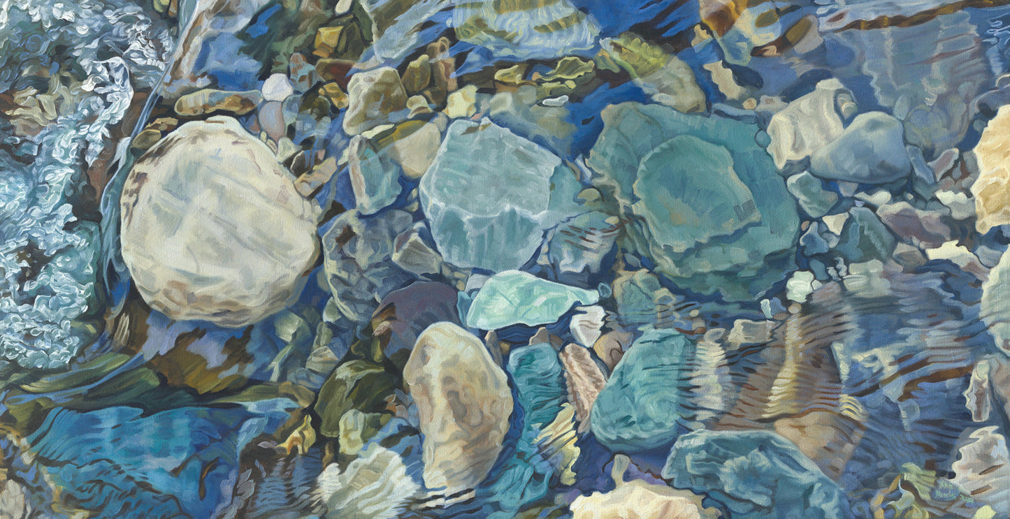 Rocky River 8 - Limited Edition Canvas Print