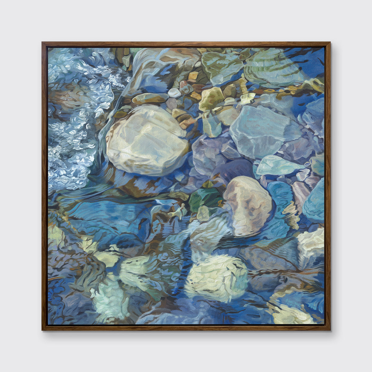 Rocky River 9 - Limited Edition Canvas Print