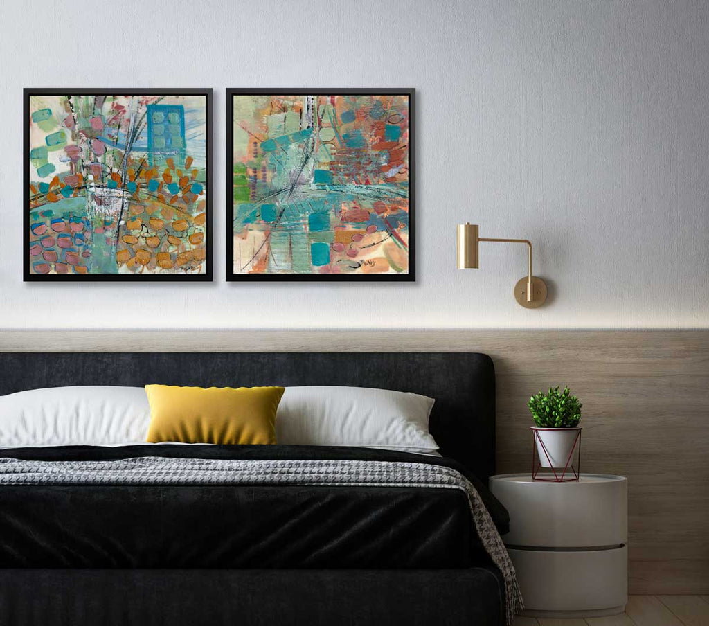 Rooftop Gardens - Open Edition Canvas Print