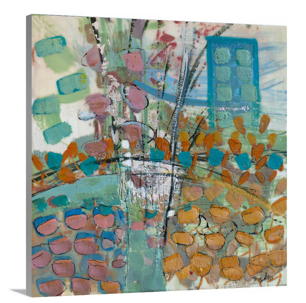 Rooftop Gardens - Open Edition Canvas Print