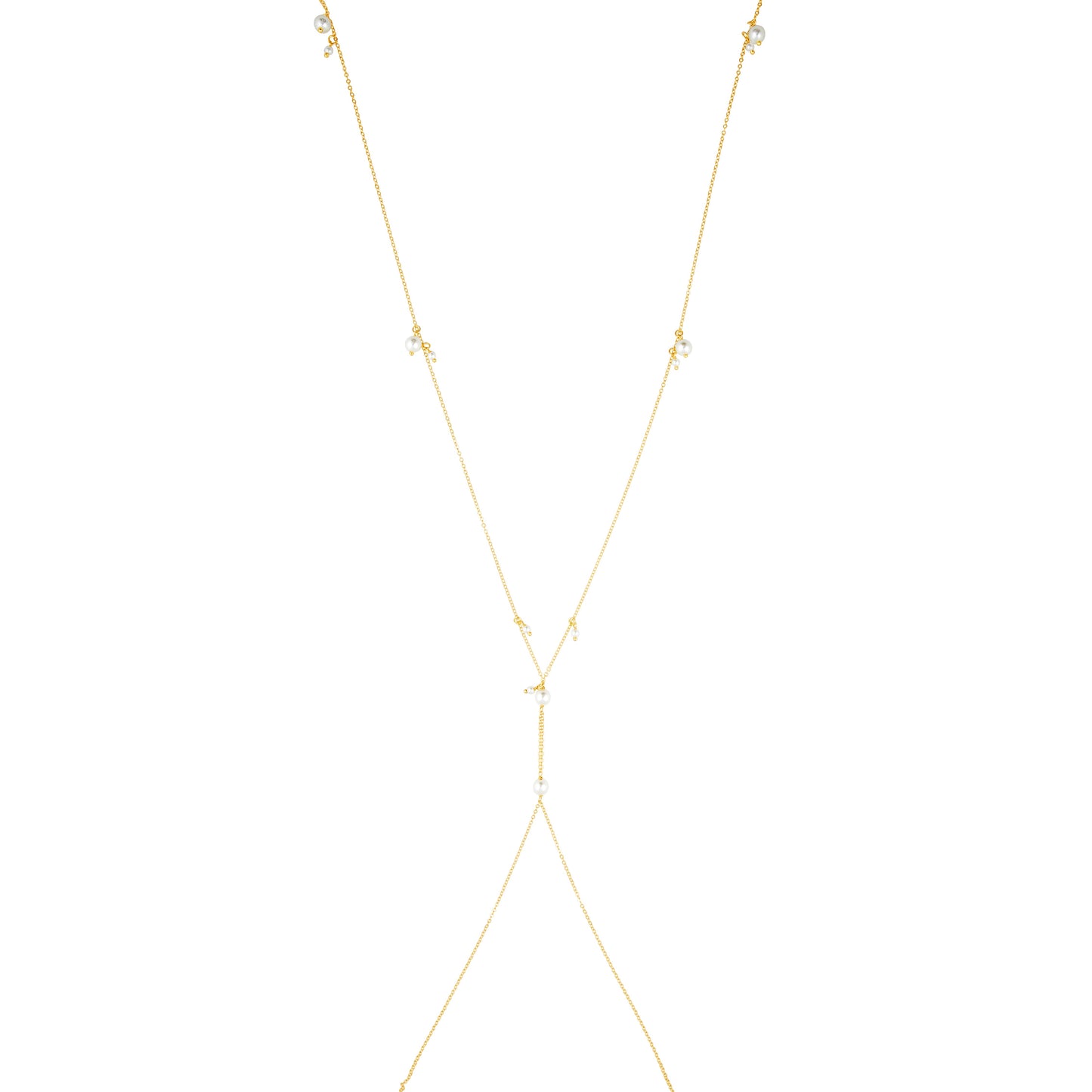 Sage Pearl Body Chain