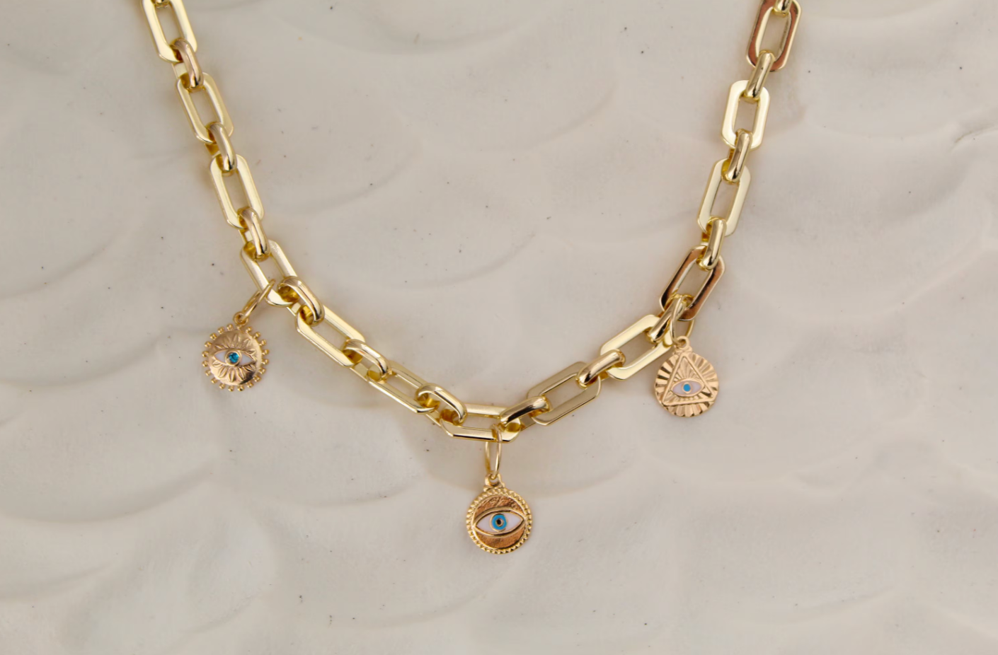 Gold Coin Medallion Necklace