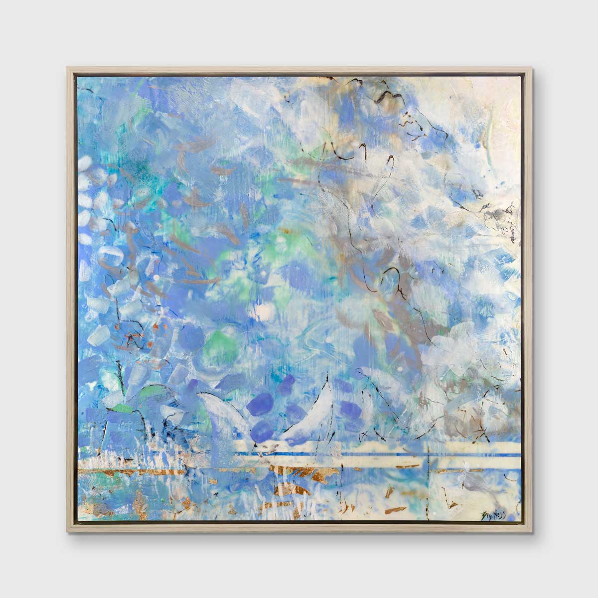 Seaside Blues - Open Edition Canvas Print