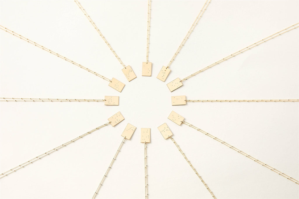 Zodiac Constellation Necklace