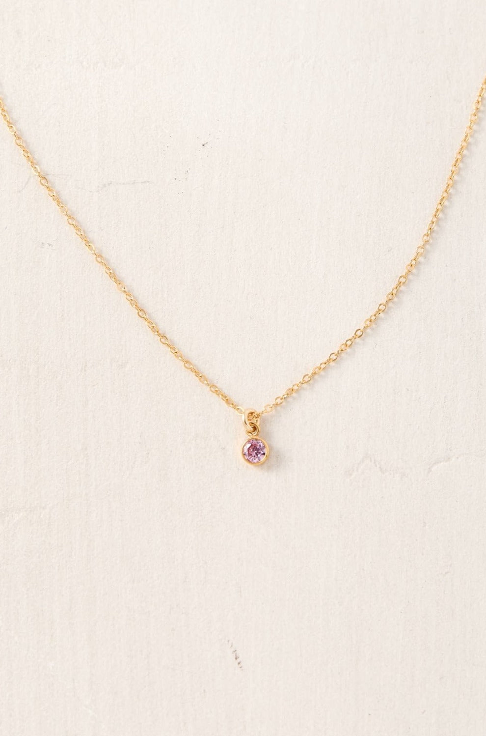 Birthstone Charm Necklace