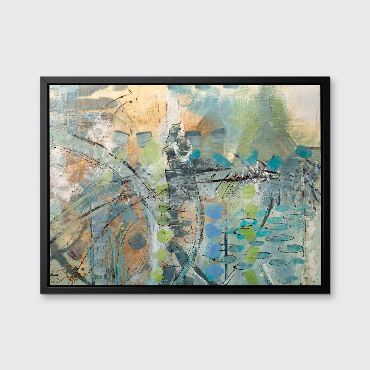 Shanty Town - Open Edition Canvas Print