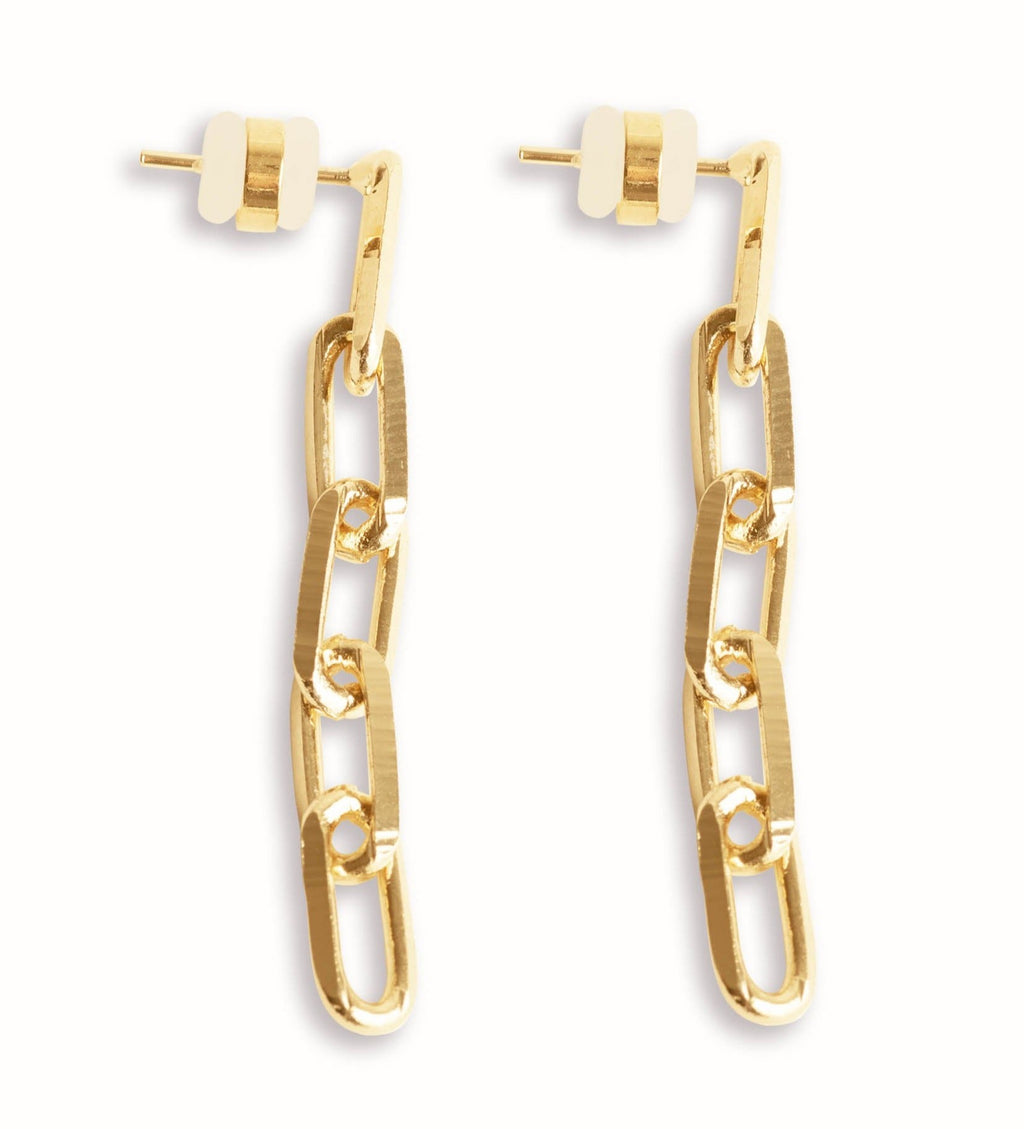 PaperClip Link Earrings