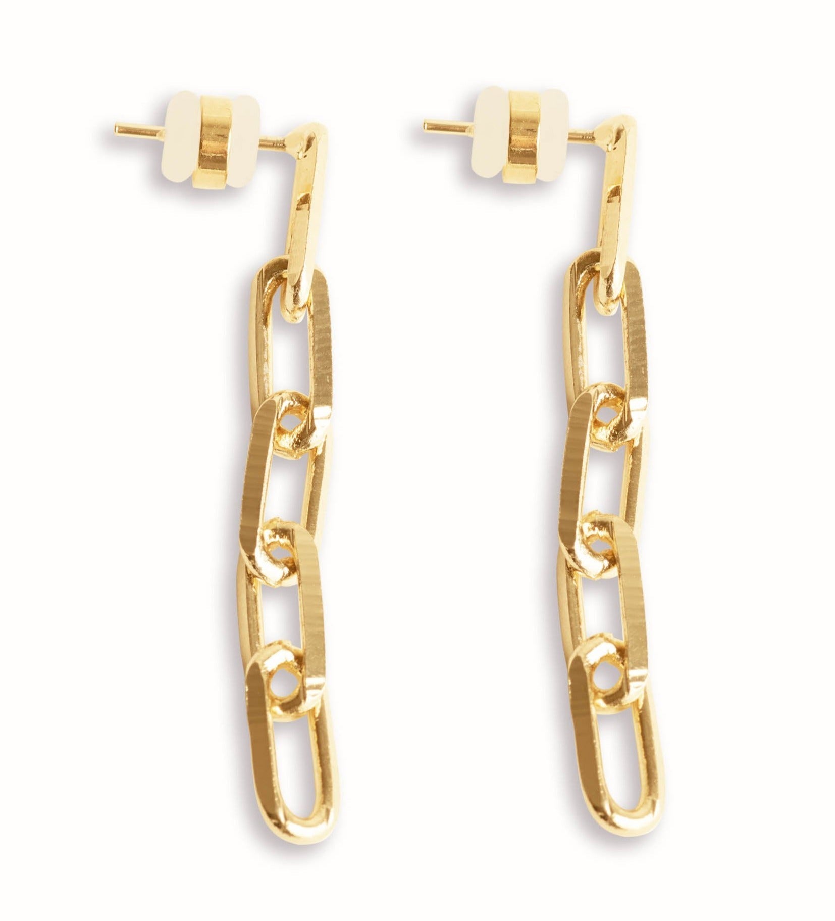 PaperClip Link Earrings