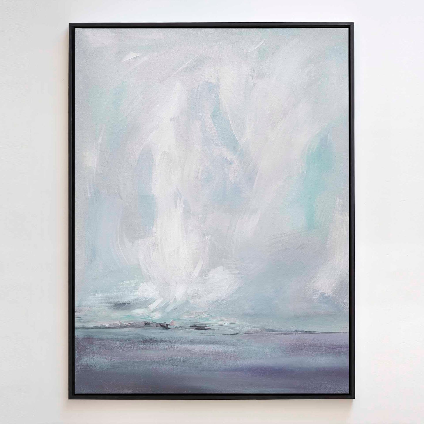 Smokey Quiet in the Distance - Canvas Print