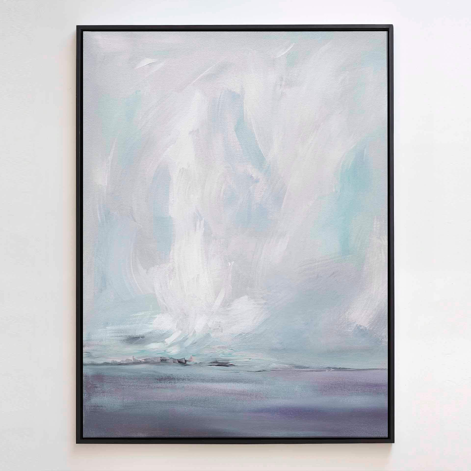 Smokey Quiet in the Distance - Canvas Print