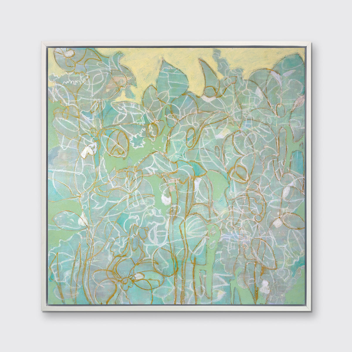 Sprites in the Garden - Open Edition Canvas Print