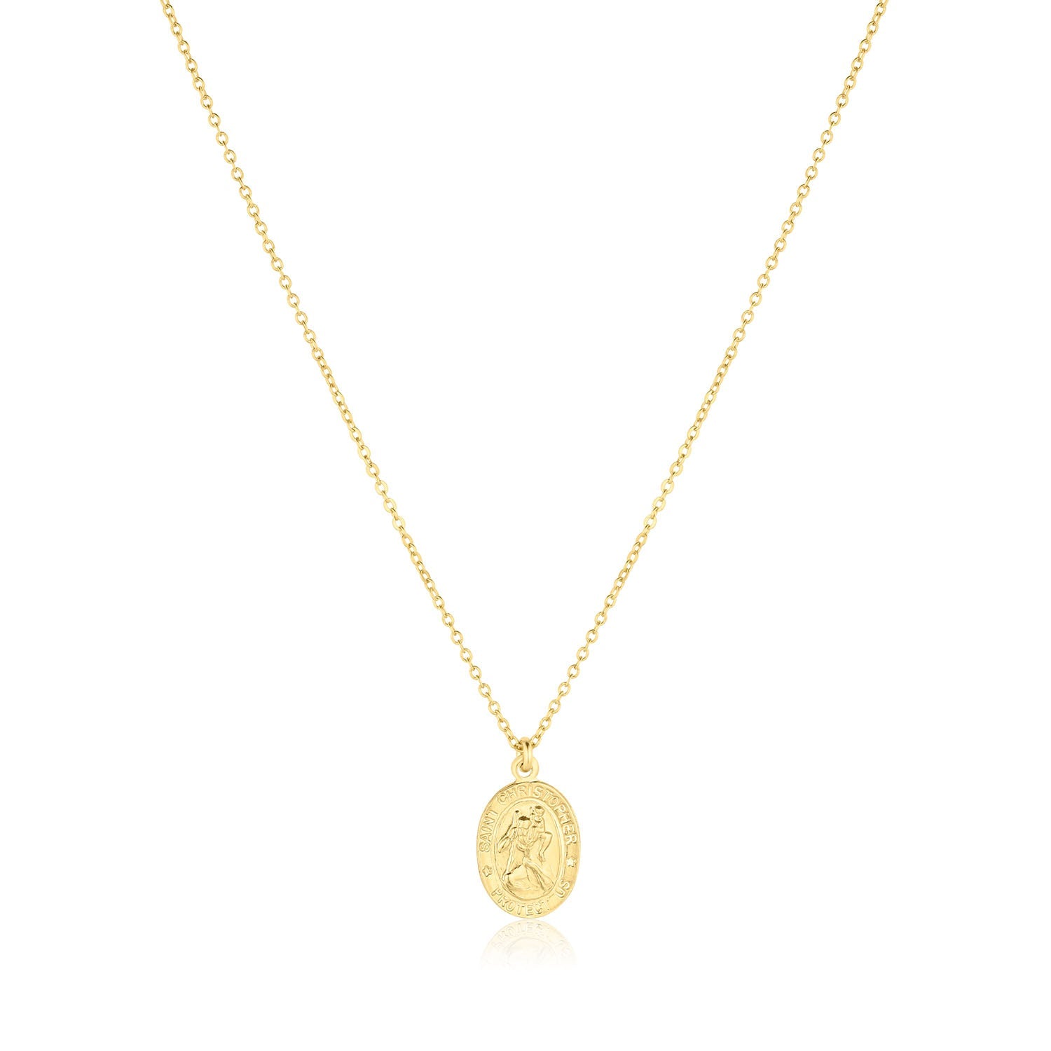 St. Christopher Charm Necklace