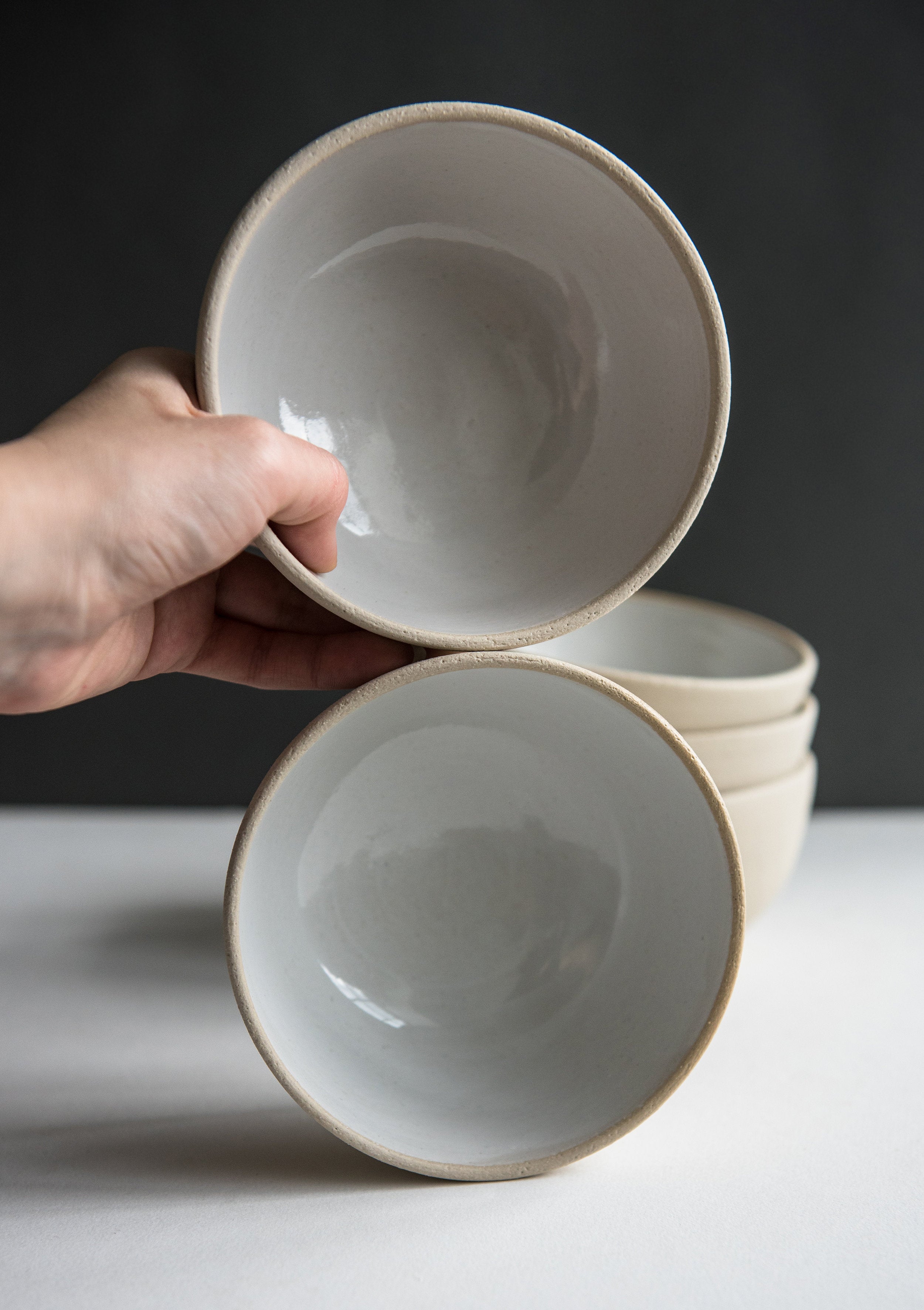 Handmade Stoneware Mini Bowl