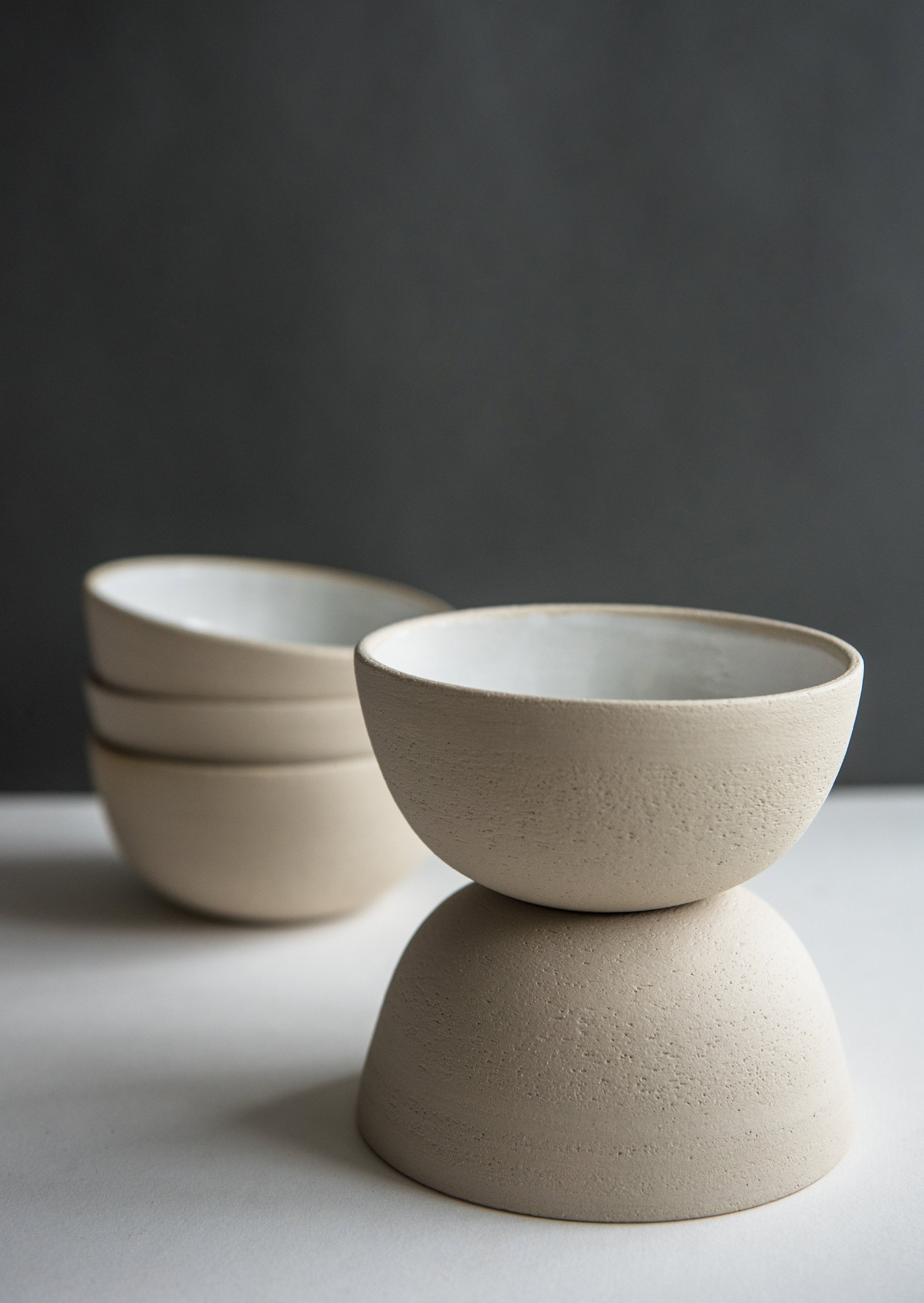 Handmade Stoneware Mini Bowl