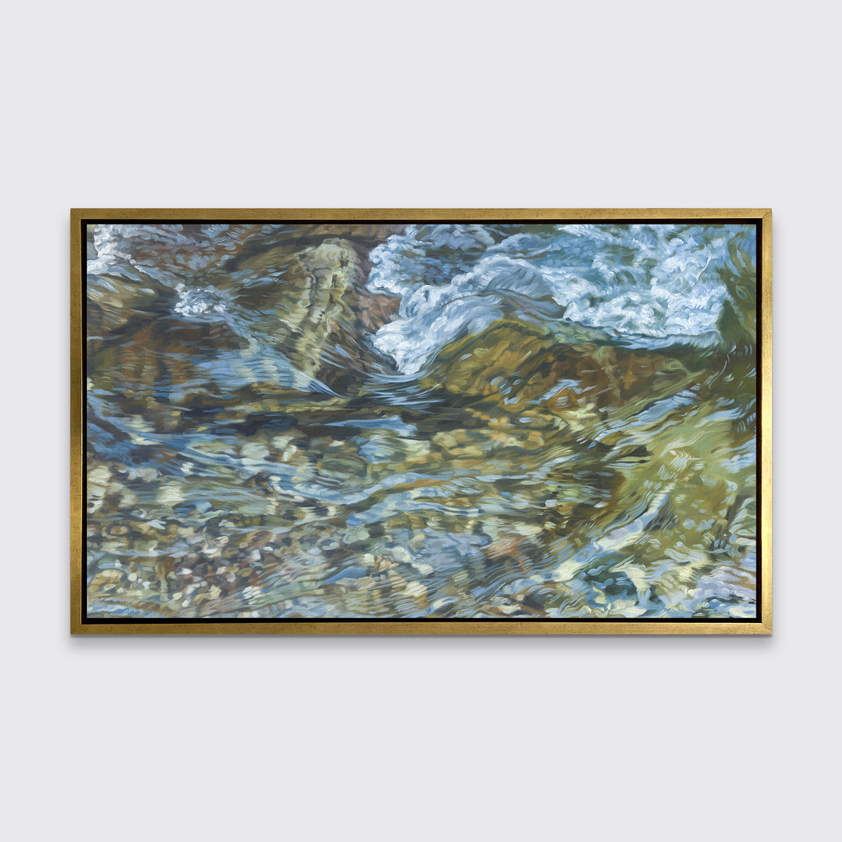 Streambed III - Limited Edition Canvas Print