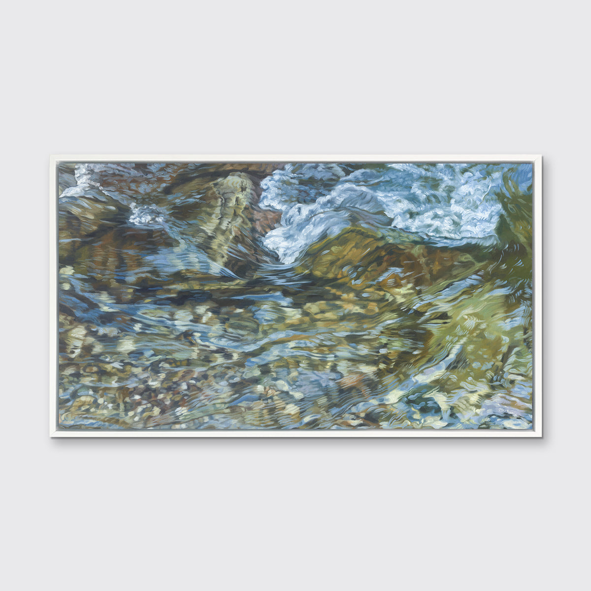 Streambed III - Limited Edition Canvas Print