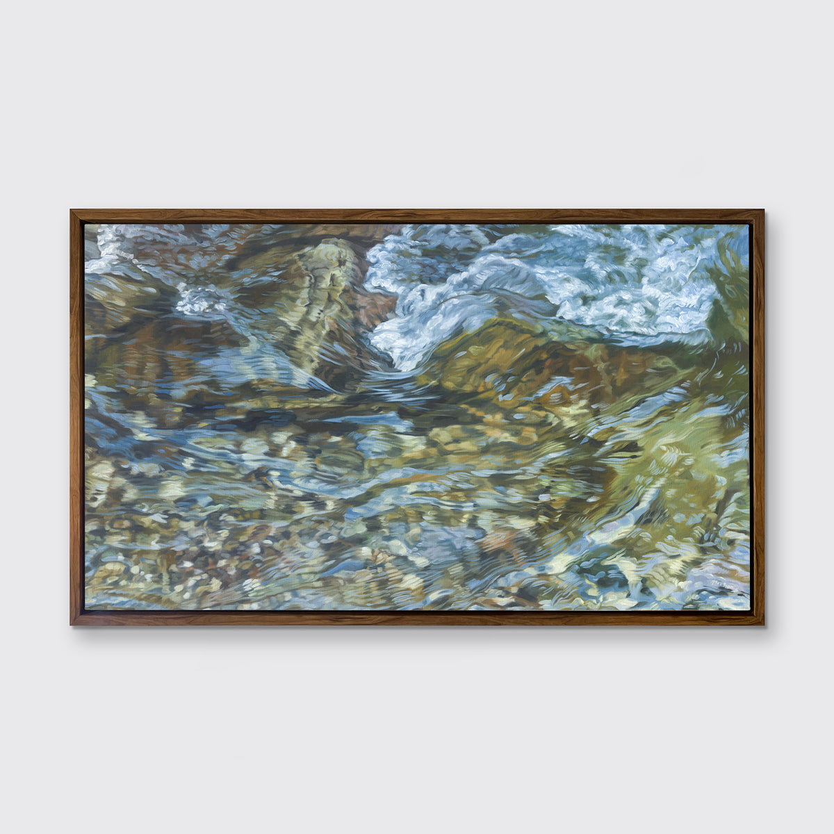 Streambed III - Limited Edition Canvas Print