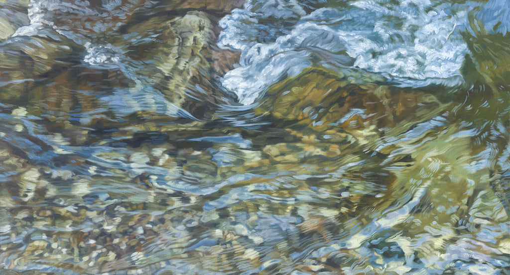 Streambed III - Limited Edition Canvas Print