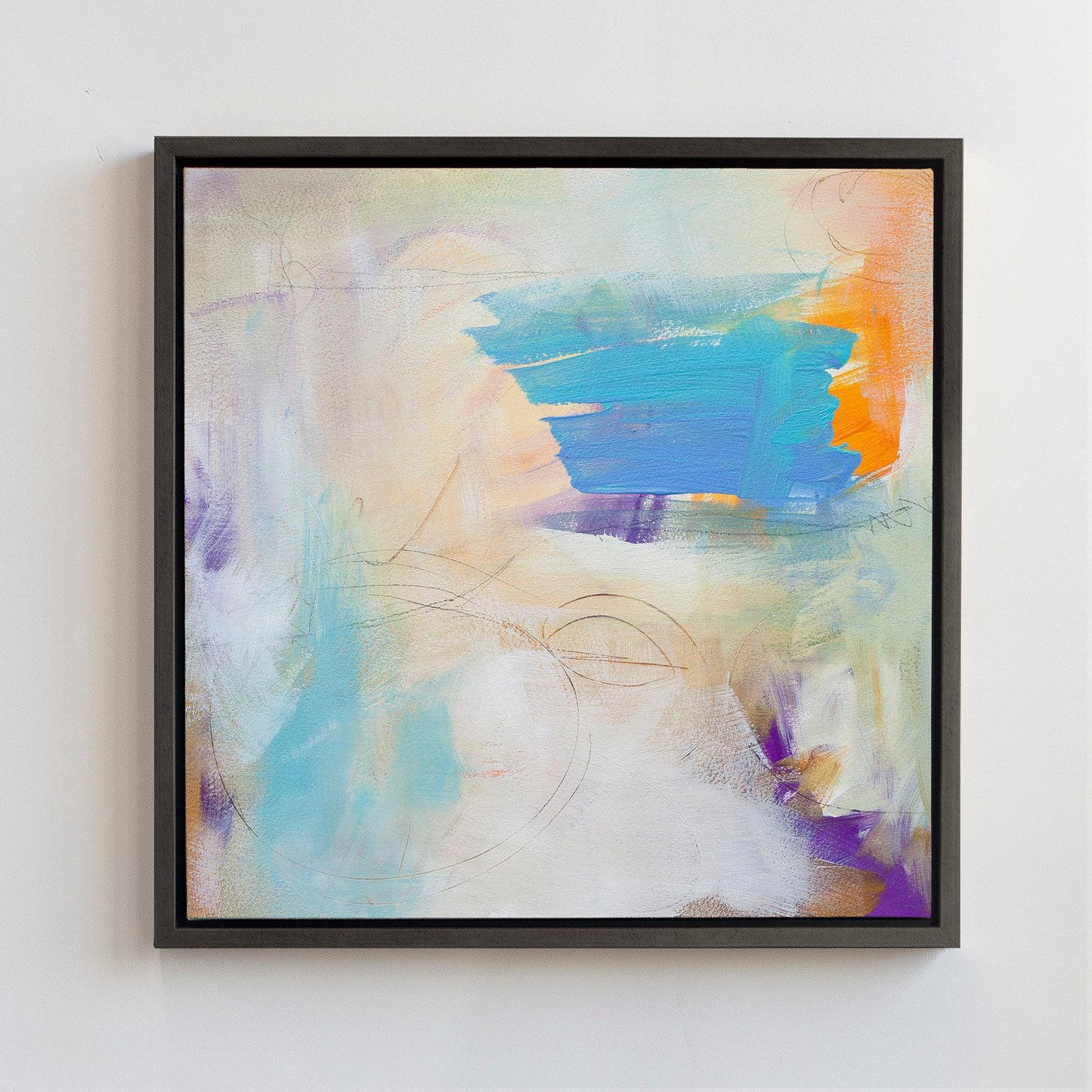 Swimming in Light - Canvas Print