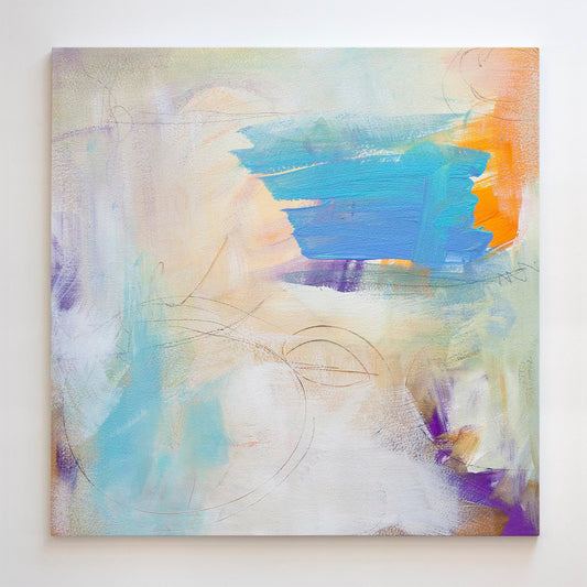 Swimming in Light - Canvas Print