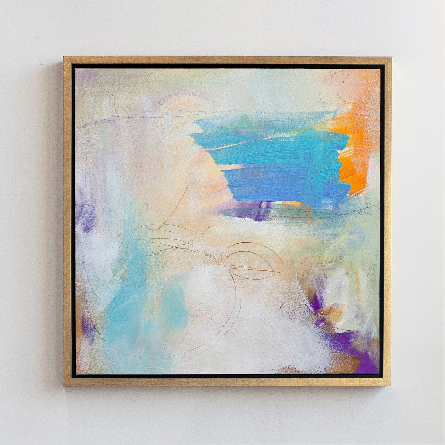 Swimming in Light - Canvas Print