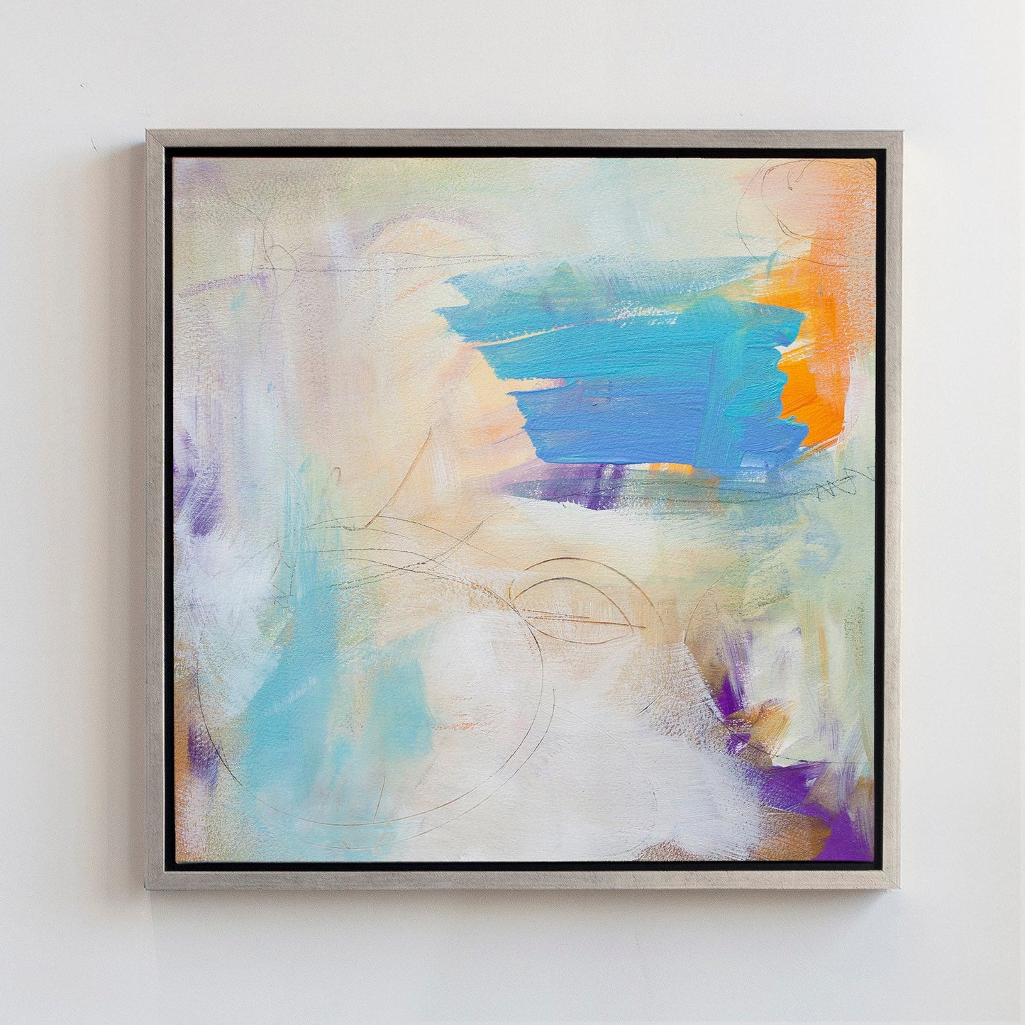 Swimming in Light - Canvas Print