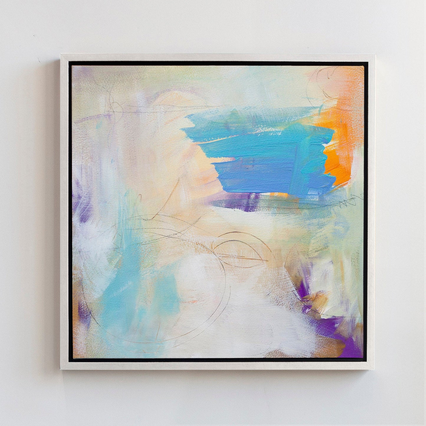 Swimming in Light - Canvas Print