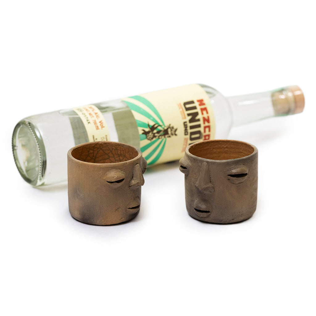 Los Rostros Mezcal Glasses Set