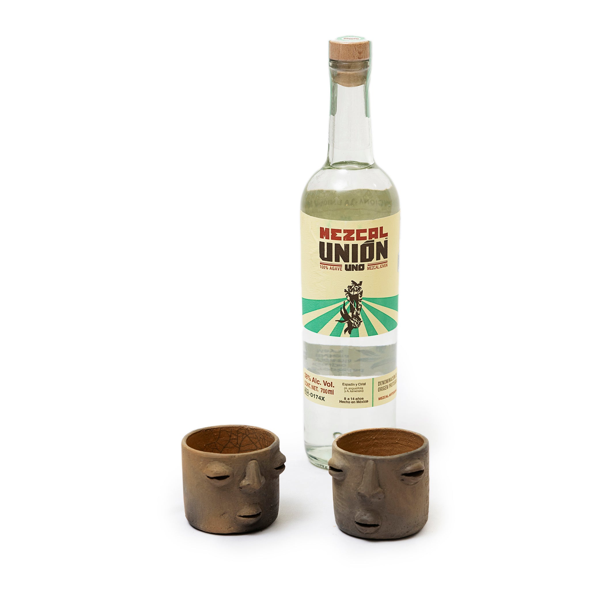 Los Rostros Mezcal Glasses Set