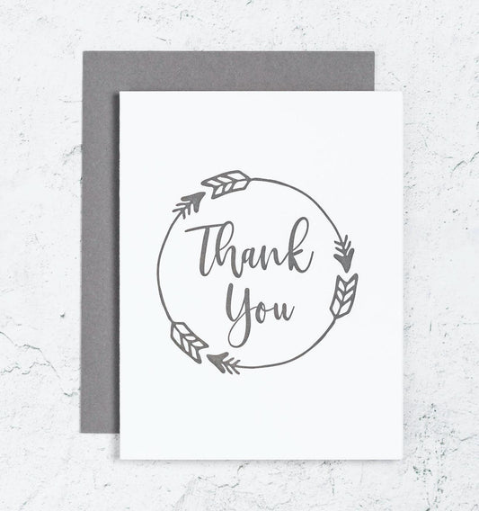 Arrow Thank You Box Set of 10
