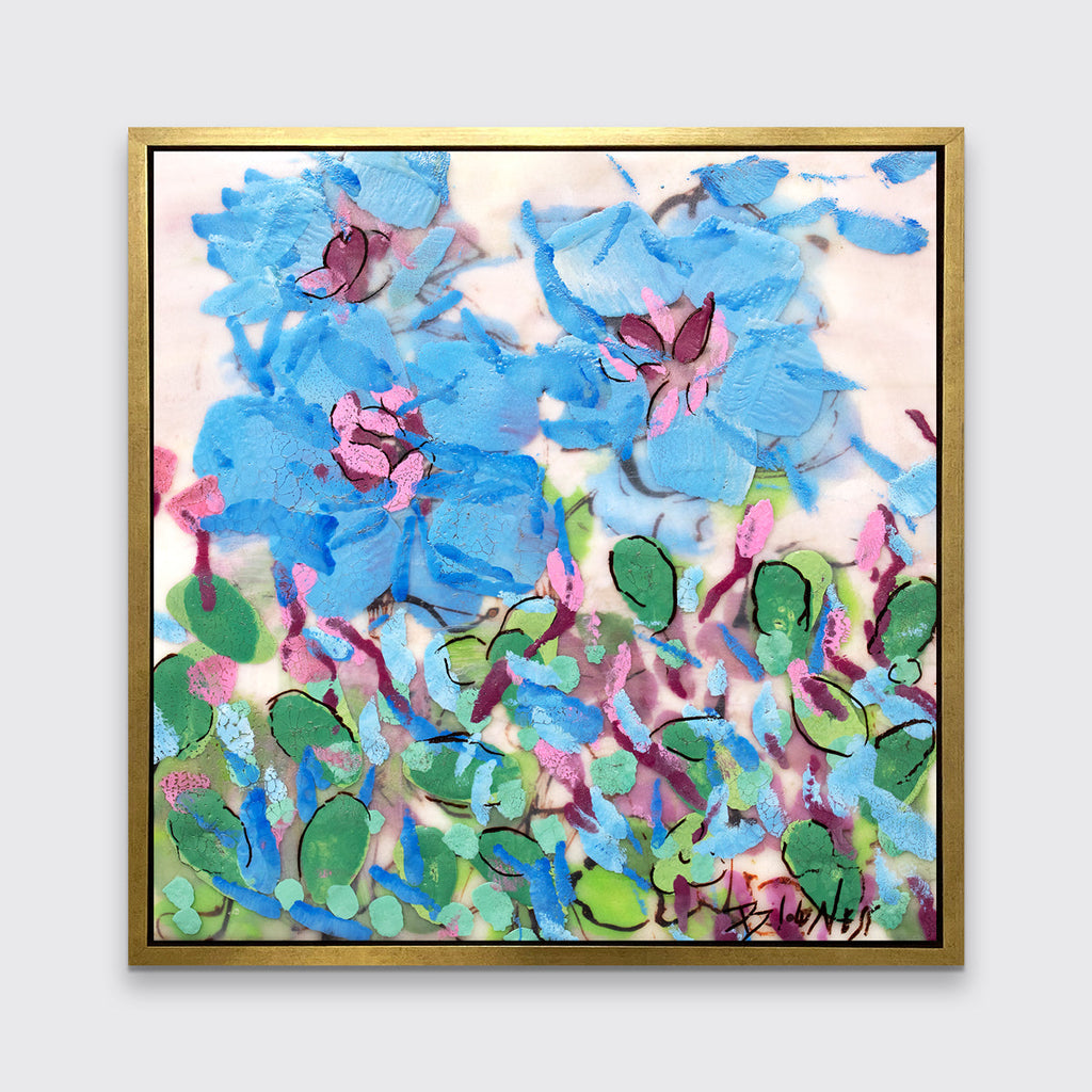 Three Posies I - Open Edition Canvas Print