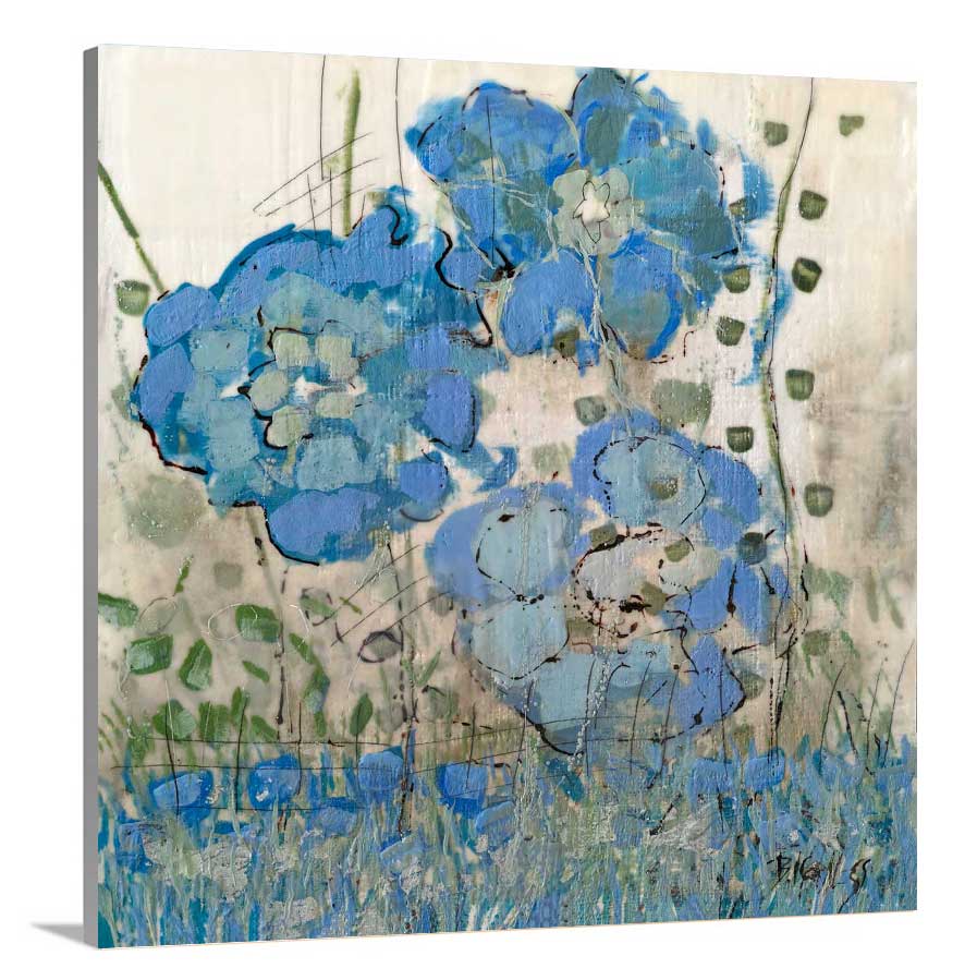 Three Posies - Open Edition Canvas Print