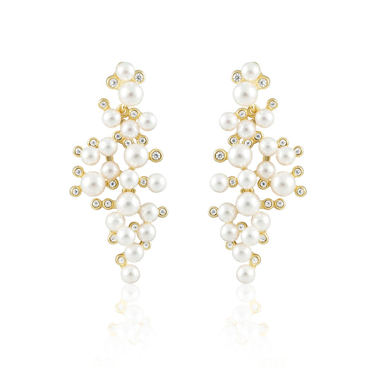 Tiffany Pearl Statement Earring