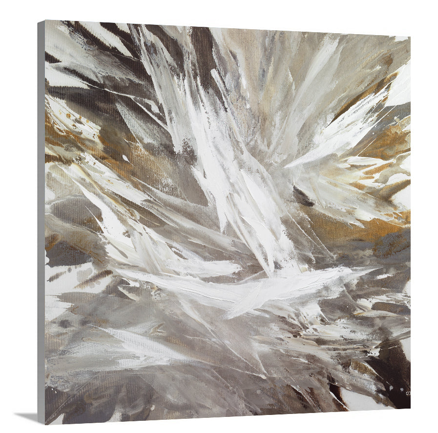 Today I Choose Palette Knives  II - Limited Edition Canvas Print