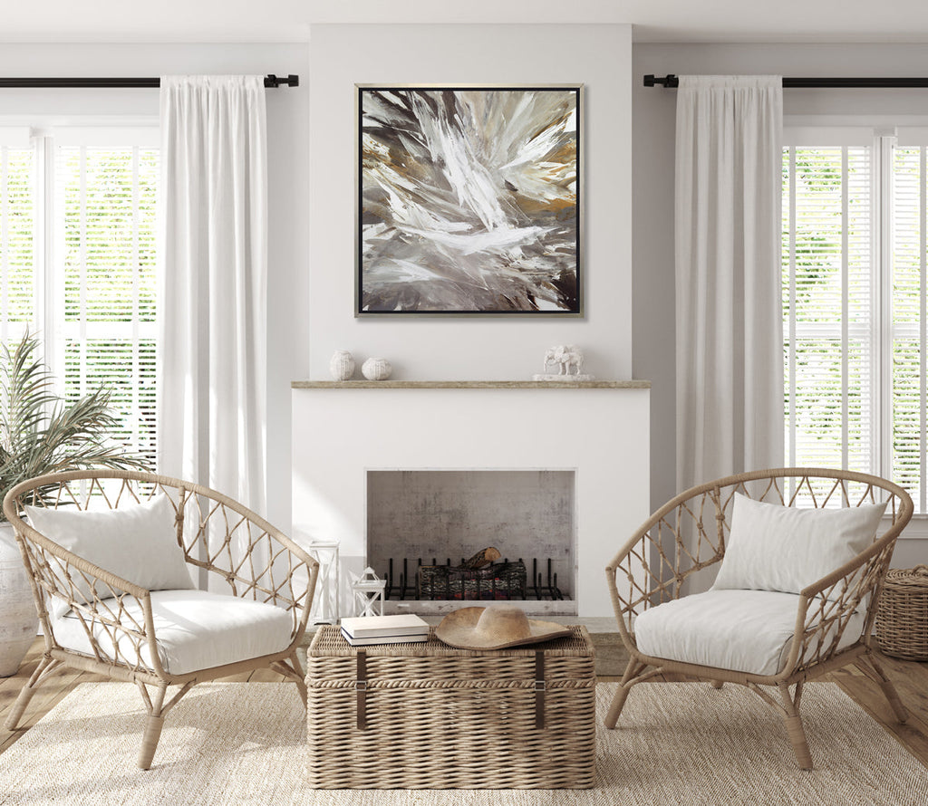 Today I Choose Palette Knives  II - Limited Edition Canvas Print