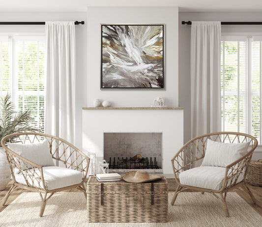 Today I Choose Palette Knives  II - Limited Edition Canvas Print