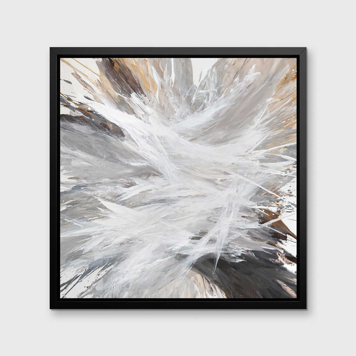 Today I Choose Palette Knives   III - Limited Edition Canvas Print